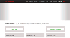 Desktop Screenshot of 24x.com